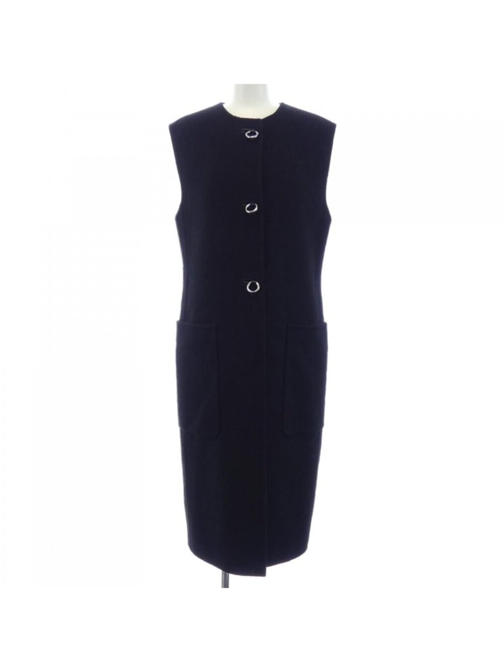 Hermes Double Face Long Meslet Vest